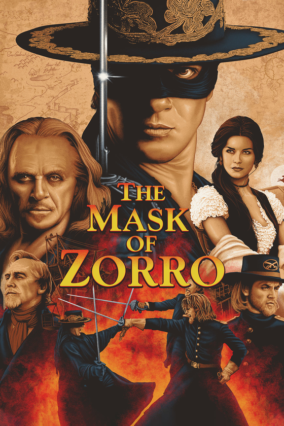 The Mask of Zorro Cover